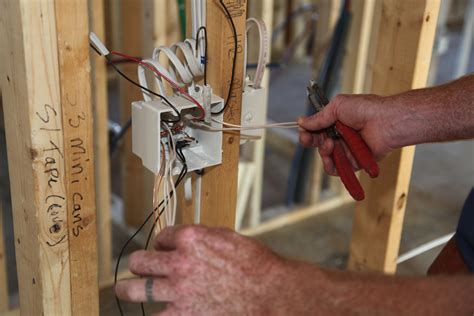 wiring rough in electricity